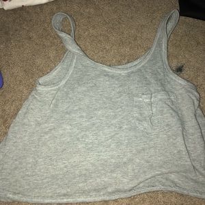 Summer tank grey top